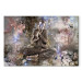 Canvas Prayer in the Garden (1-piece) Wide - Buddha in glamour style 136023