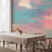Wall Mural Colorful clouds - Blue sky with pink and white clouds 136323 additionalThumb 7