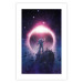 Wall Poster Close Encounter - fantasy with an astronaut against stars and the moon 137523 additionalThumb 17