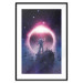 Wall Poster Close Encounter - fantasy with an astronaut against stars and the moon 137523 additionalThumb 27