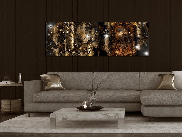 Canvas Print Treasure Hunters (1-piece) Narrow - glamour-style abstraction 137923 additionalImage 3