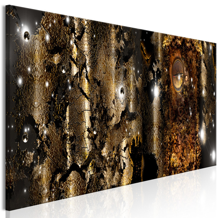 Canvas Print Treasure Hunters (1-piece) Narrow - glamour-style abstraction 137923 additionalImage 2