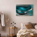 Canvas Art Print Turquoise Symphony (1 Part) Wide 138323 additionalThumb 4