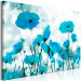Canvas Emerald Poppies (1-piece) Wide - flowers under a blue sky 142323 additionalThumb 2