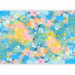 Wall Mural Painted meadow - colourful abstraction with various flowers in bloom 142823 additionalThumb 5