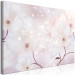 Canvas Radiant Flowers (1-piece) Wide - plants in pink glow 143723 additionalThumb 2