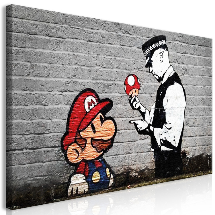 Large canvas print Super Mario Mushroom Cop II [Large Format] 150823 additionalImage 3