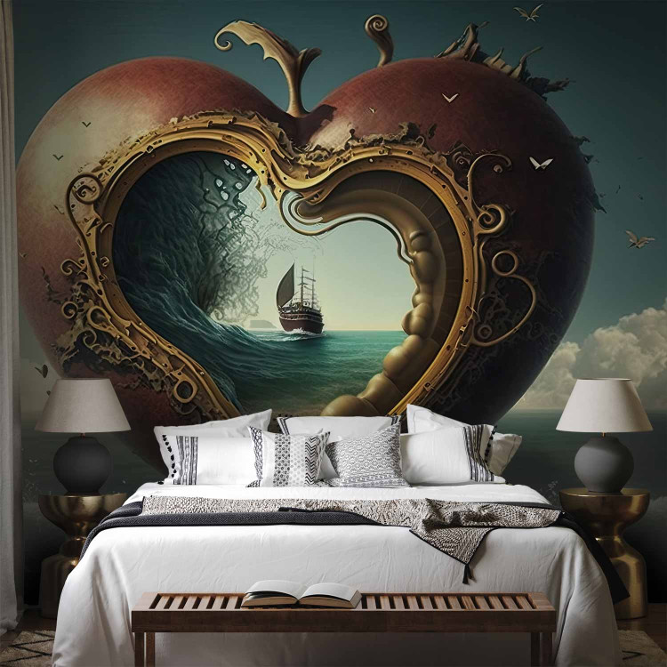 Wall Mural Ship in the Heart - A Surreal Landscape Inspired by Dali’s Works 151023 additionalImage 2