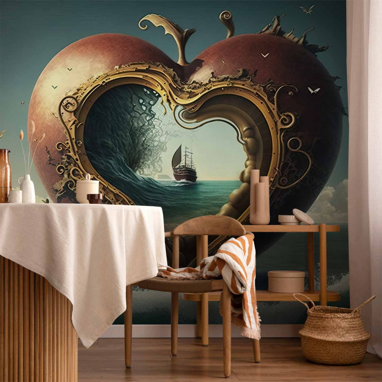 Wall Mural Ship in the Heart - A Surreal Landscape Inspired by Dali’s Works 151023 additionalImage 6