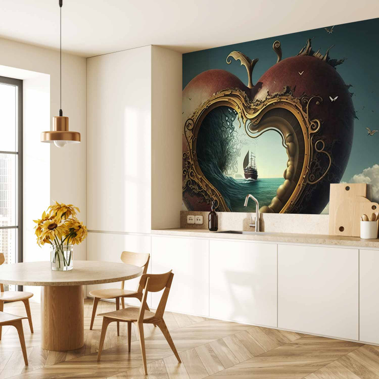 Wall Mural Ship in the Heart - A Surreal Landscape Inspired by Dali’s Works 151023 additionalImage 7