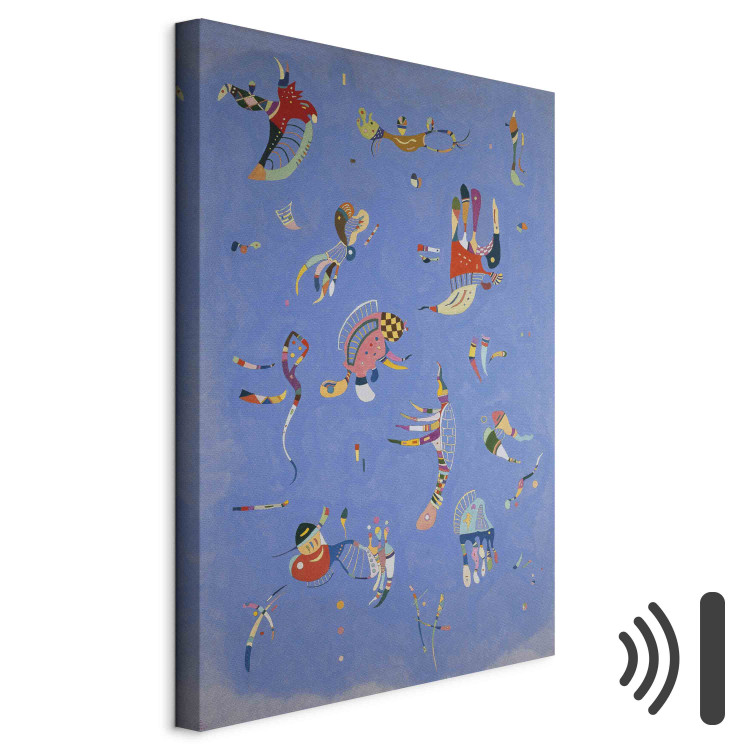 Reproduction Painting Blue Sky - A Composition With Abstract Forms by Kandinsky 151623 additionalImage 8