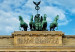 Photo Wallpaper Urban architecture of Berlin - Brandenburg Gate and sky with clouds 97223 additionalThumb 3