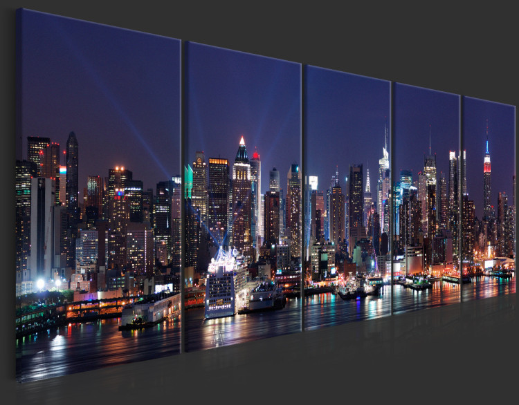 Print On Glass New York: Play of Lights [Glass] 104933 additionalImage 6