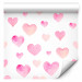 Modern Wallpaper Pink Hearts 108133 additionalThumb 1