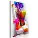 Canvas 3D Space (1-part) - Colorful World of Abstract Forms 115033 additionalThumb 2
