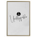 Wall Poster I Am Unstoppable - minimalist composition with English texts 117433 additionalThumb 20