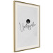 Wall Poster I Am Unstoppable - minimalist composition with English texts 117433 additionalThumb 2