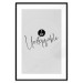 Wall Poster I Am Unstoppable - minimalist composition with English texts 117433 additionalThumb 17