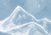 Canvas Icebergs - a minimalist, watercolor landscape of winter glaciers 117733 additionalThumb 5