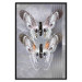 Poster Pair of Butterflies - modern composition with insects on a non-uniform background 118333 additionalThumb 18