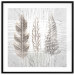 Wall Poster Three Leaves - light composition with a plant motif on a marble background 120833 additionalThumb 15
