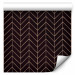 Wallpaper Harmony of Patterns (Black) 122633 additionalThumb 1