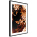 Wall Poster September Night - flowers and leaves in autumn colors on black background 123933 additionalThumb 13