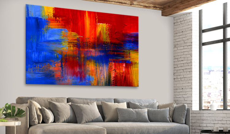 Large canvas print Colour of Passion [Large Format] 128433 additionalImage 6