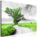 Large canvas print Tree near the Road - Green [Large Format] 128733 additionalThumb 3