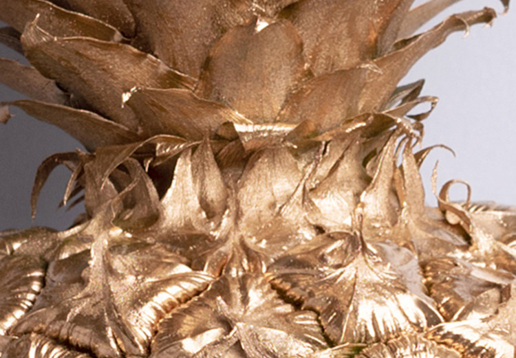 Canvas Golden Fruit (1-part) vertical - still life of a golden pineapple 129333 additionalImage 5