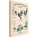 Canvas Kitchen Herbs (1-part) vertical - plants in Provencal motif 129533 additionalThumb 2