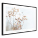 Poster Cloudy Morning - plant landscape against a blurred background of bright sky 129833 additionalThumb 2