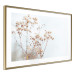 Poster Cloudy Morning - plant landscape against a blurred background of bright sky 129833 additionalThumb 8