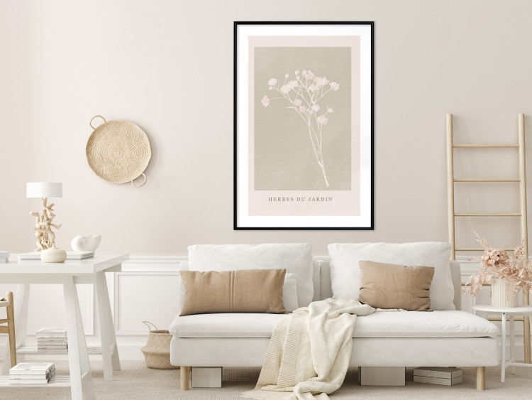 Poster French Garden - bright botanical composition with French text 136533 additionalImage 7