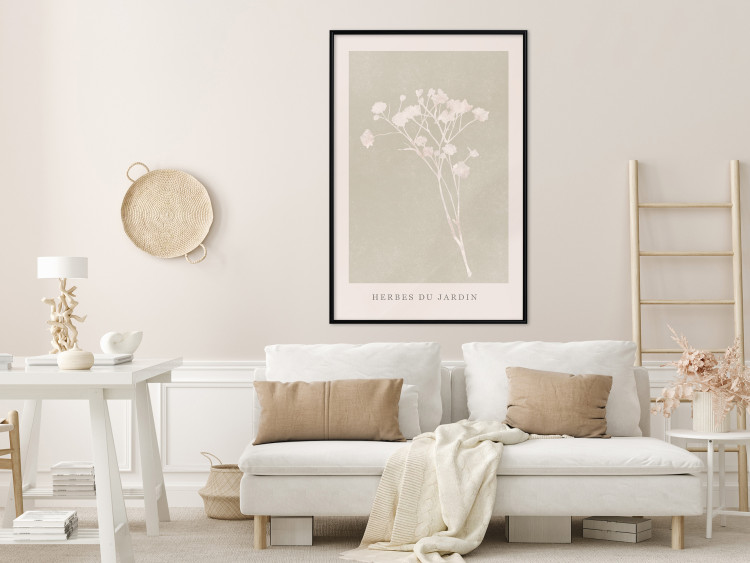 Poster French Garden - bright botanical composition with French text 136533 additionalImage 8