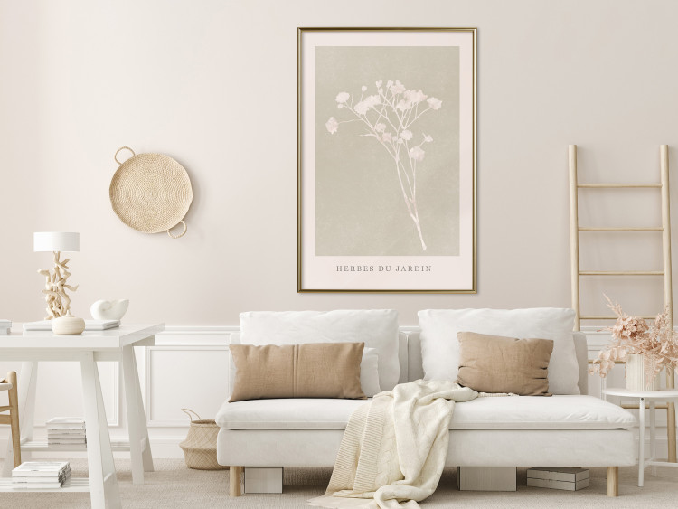Poster French Garden - bright botanical composition with French text 136533 additionalImage 20