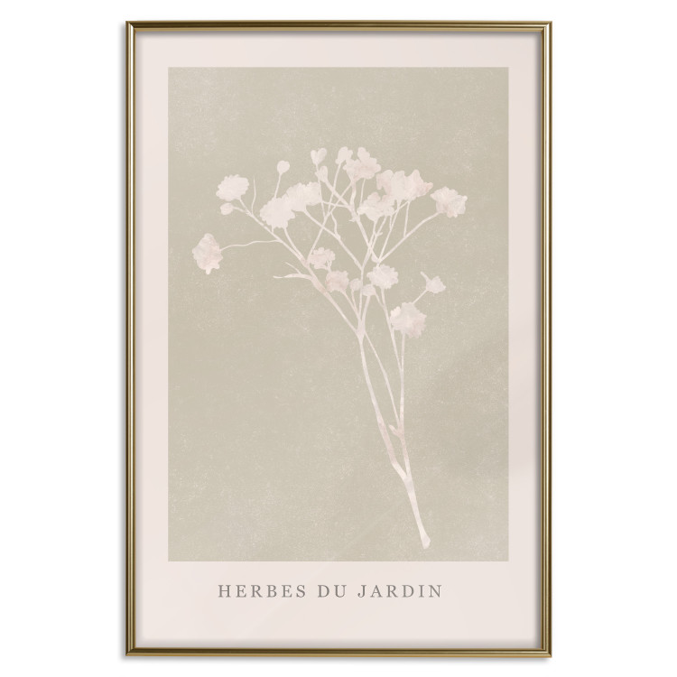 Poster French Garden - bright botanical composition with French text 136533 additionalImage 2