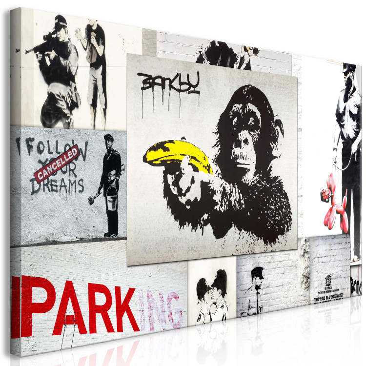 Large canvas print Banksy: Police Fantasies II [Large Format] 137533 additionalImage 3