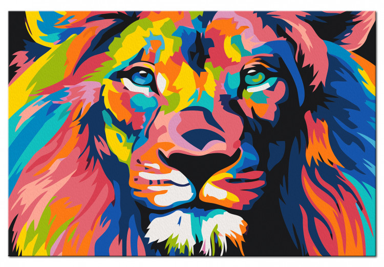 Paint by number Colorful Lion 137933 additionalImage 3