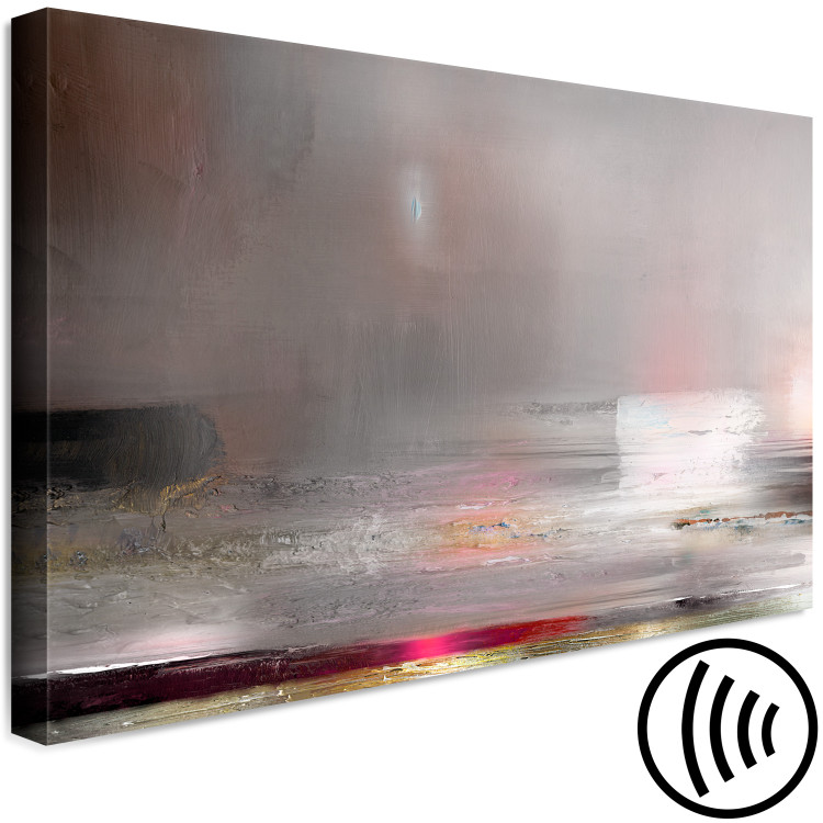 Canvas Print Peaceful Dream (1-piece) Wide - abstraction in dark colors 138133 additionalImage 6