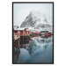 Wall Poster Full Strength - landscape of red cottages against a snow-covered mountain 138733 additionalThumb 20
