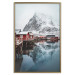 Wall Poster Full Strength - landscape of red cottages against a snow-covered mountain 138733 additionalThumb 18