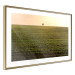Wall Poster Autumn Morning - landscape scenery of a field against the setting sun 141233 additionalThumb 6