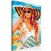 Paint by number Martini on the Beach - Woman in a Hat and Sunglasses 144133 additionalThumb 4