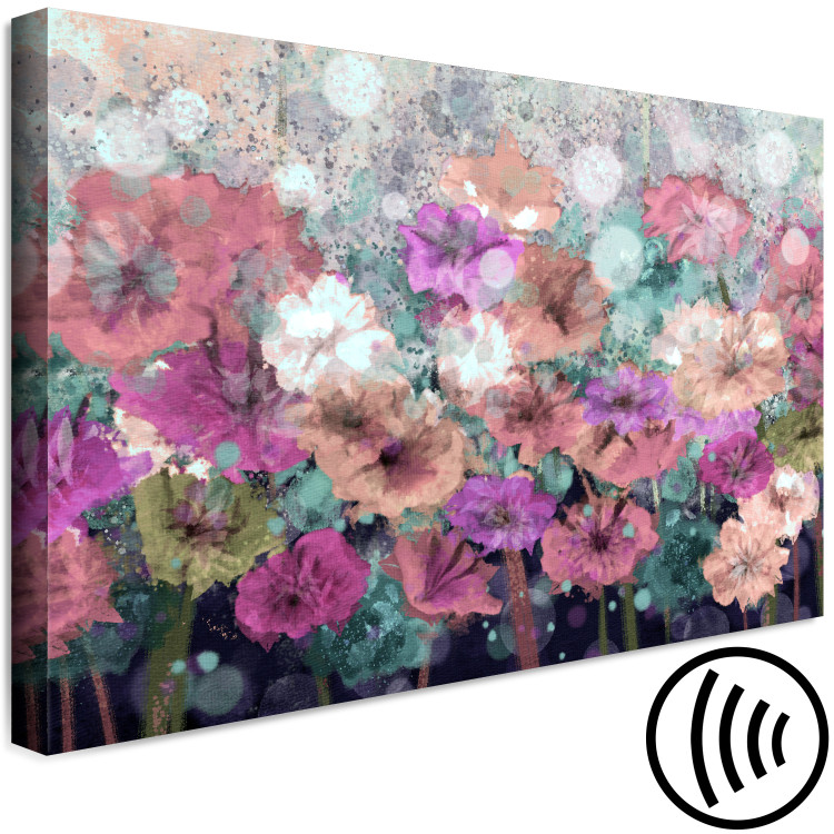 Canvas Art Print Meadow Full of Colors (1-piece) - flowers in violet-blue colors 144333 additionalImage 6