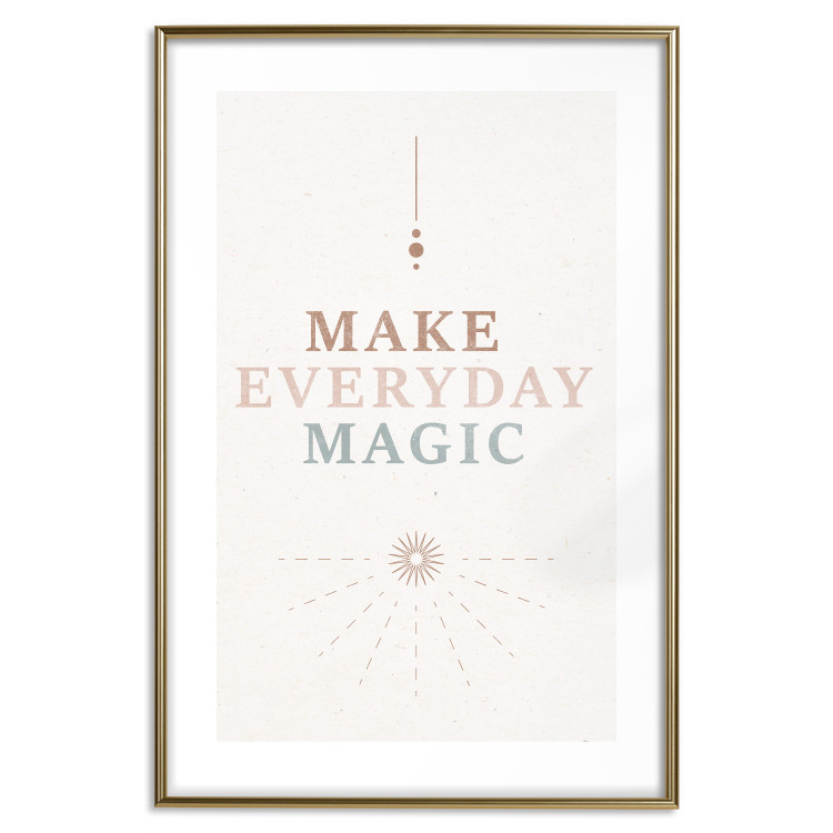 Poster Everyday Magic - Uplifting Inscription and Ornaments 146133 additionalImage 18