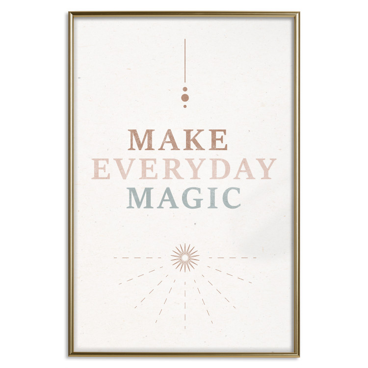 Poster Everyday Magic - Uplifting Inscription and Ornaments 146133 additionalImage 20