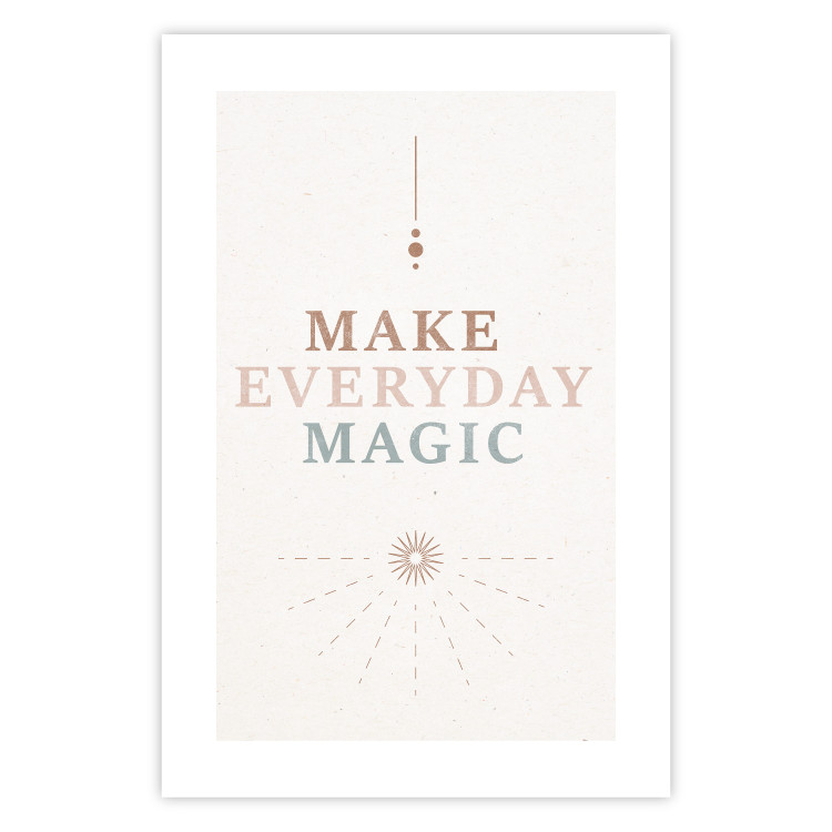 Poster Everyday Magic - Uplifting Inscription and Ornaments 146133 additionalImage 19