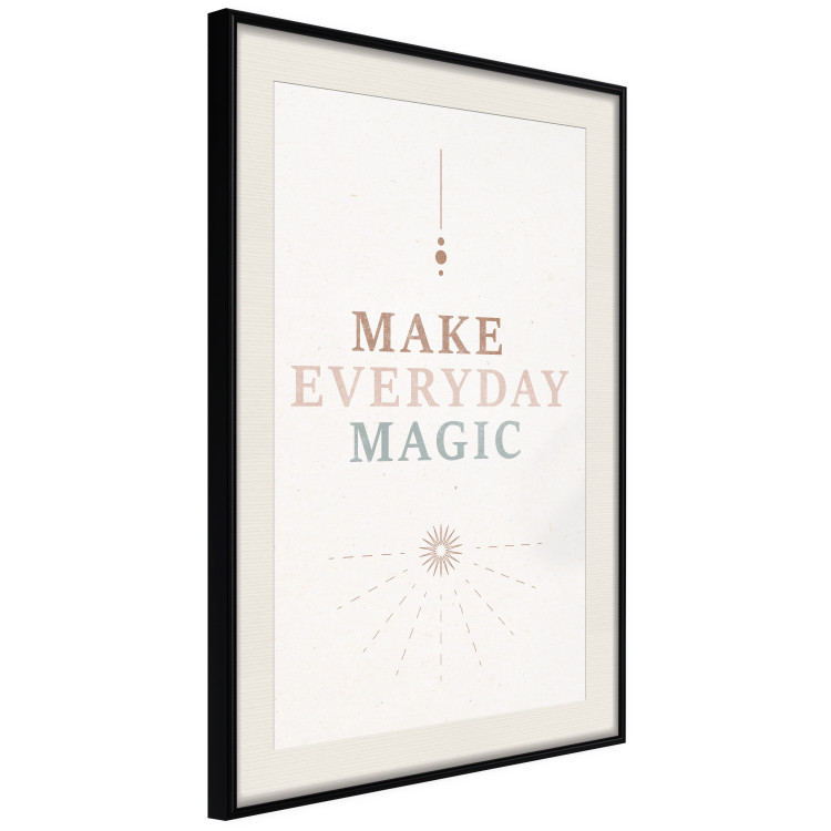 Poster Everyday Magic - Uplifting Inscription and Ornaments 146133 additionalImage 9