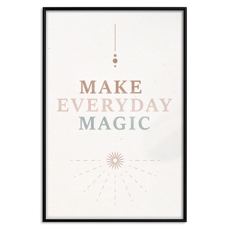 Poster Everyday Magic - Uplifting Inscription and Ornaments 146133 additionalImage 13